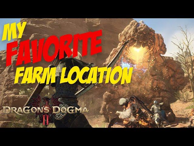 My FAVORITE FARM LOCATION for XP and Materials | Dragon's Dogma 2