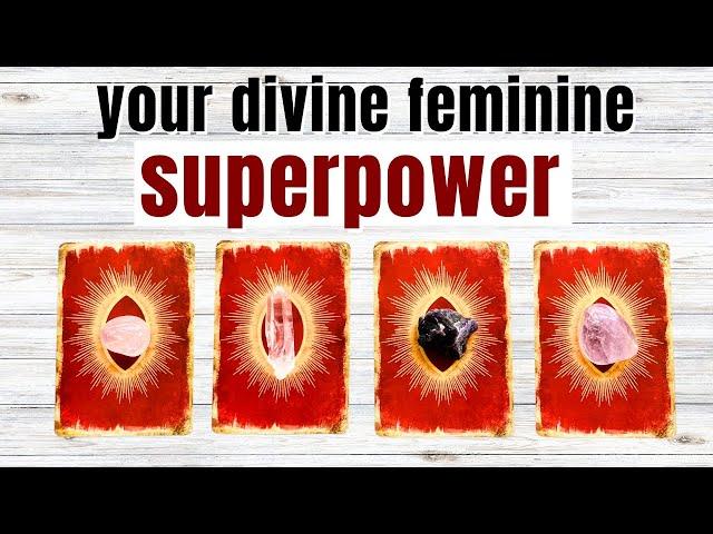 SECRET to unlock your DIVINE Feminine POWER MONEY and LOVE️ tarot timeless reading