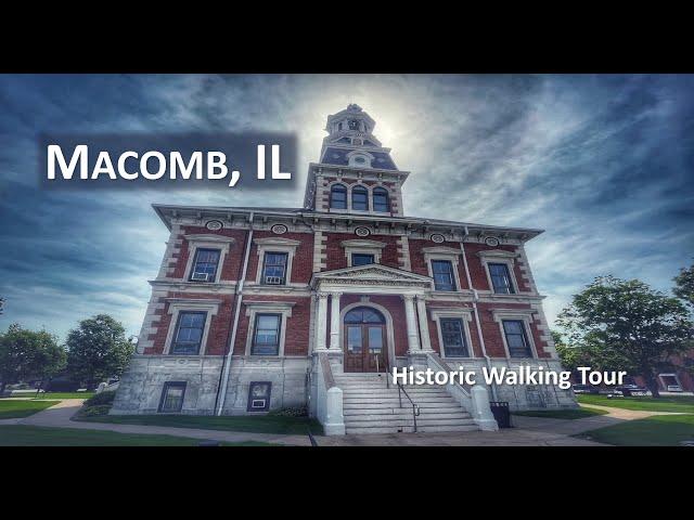 Macomb, IL  | A 4K City Walking Tour