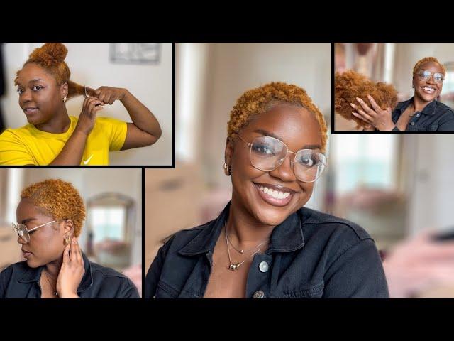 I Cut All My Natural Hair Off After 6 Years…And Dyed It Again | Type 4 TWA | Big Chop