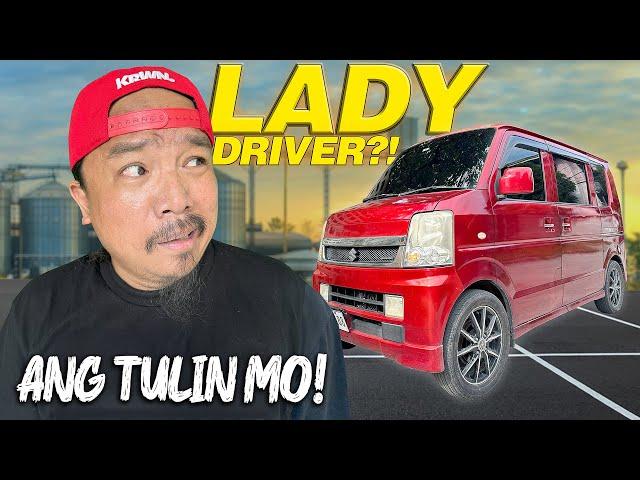 MINIVAN: Babae Ang Driver! | Suzuki Every Wagon SPORTY Edition | MayorTV