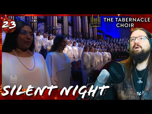 SILENT NIGHT - The Tabernacle Choir | CHRISTMAS SONG REACTION DAY 23