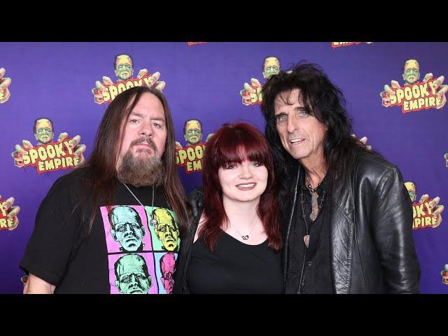 Spooky Empire May 2024! Meeting Alice Cooper