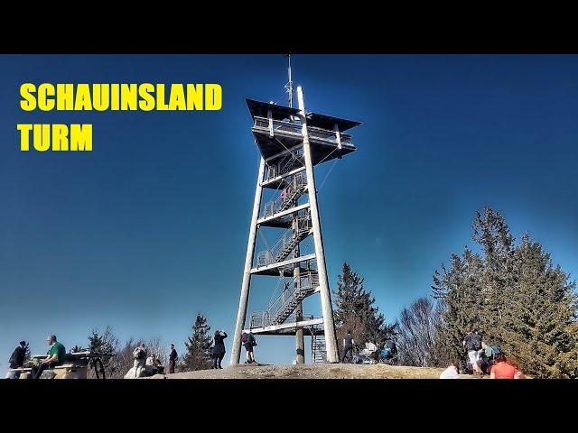 SCHAUINSLAND TURM & Gipfel - Schwarzwald Sehenswürdigkeit - Wandern im Hochschwarzwald 2022 -