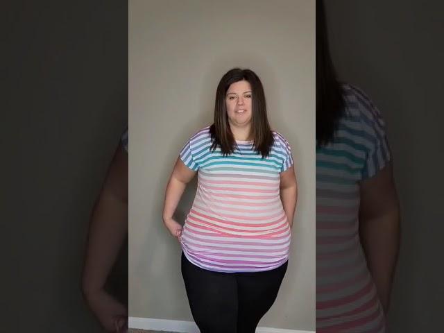 Rainbow Stripe Top