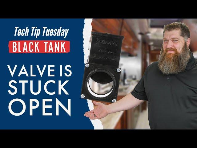 Black Tank Valve is HARD to Open