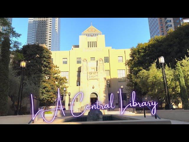 Central Library - Los Angeles Public Library (Downtown Los Angeles) [4K]