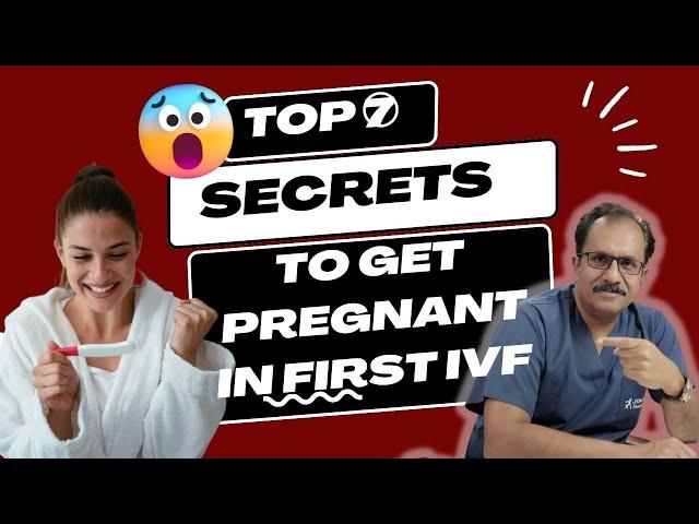 Top 7 secrets-To get pregnant in first IVF|Dr. Sunil Jindal| Jindal Hospital Meerut