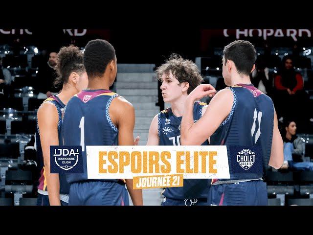 ESPOIRS ELITE - J21 / JDA DIJON vs. CHOLET BASKET