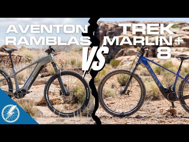 Aventon Ramblas vs Trek Marlin+ 8 | Power Vs Precision