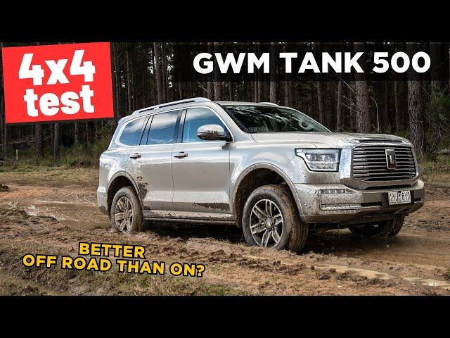 2024 GWM Tank 500 off-road review & POV test drive