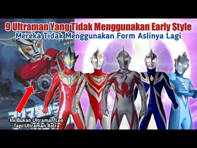 9 Ultraman Yang Tidak Pernah Menggunakan Form Aslinya Lagi