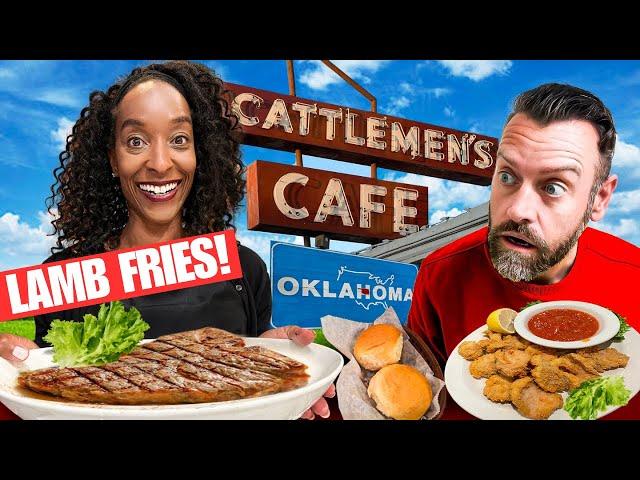 Brits Try CATTLEMANS Steakhouse For The First Time In OKLAHOMA