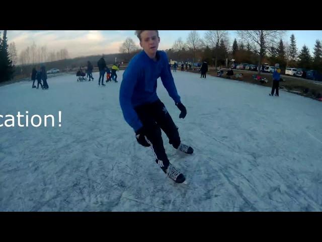 Skate on Natural Ice - Ice Freestyle