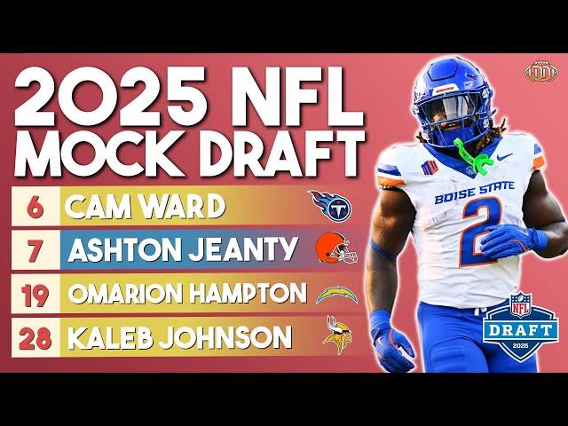 2025 NFL Mock Draft: Las Vegas Lands Travis Hunter & Cam Ward to Music City