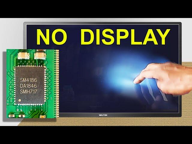 LED TV Screen has no picture & light but Backlight are OK | LSC320AN10-H03 32" Panel Repair,  SM4186