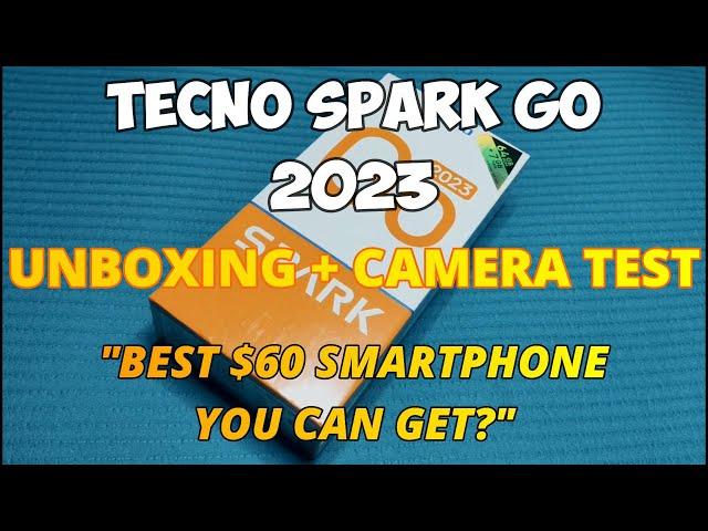 Tecno Spark Go 2023 Unboxing and Camera Testing