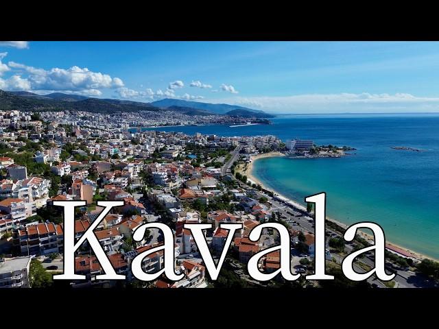 Kavala, Greece - by drone [4K]. #kavala