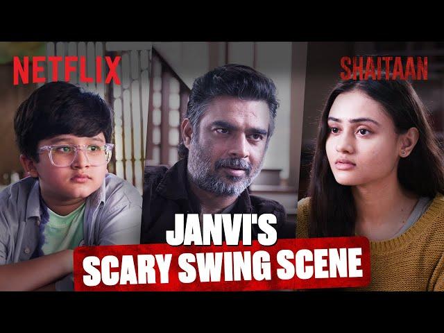 R Madhavan's Most TWISTED Command in #Shaitaan  | Netflix India