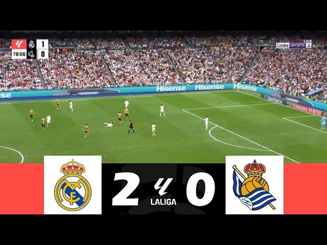 Реал Мадрид — Реал Сосьедад [2-0] | Ла Лига 2024/25 | Основные моменты матча!