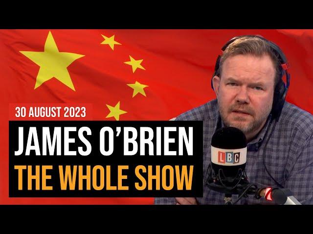 China, Prince Andrew and the church | James O'Brien - The Whole Show