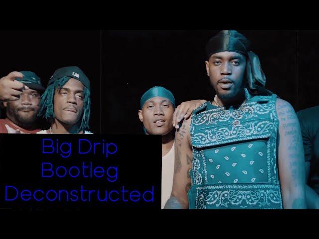 How "Big Drip" by Fivio Foreign Prod AXL beats was made in FL Studio