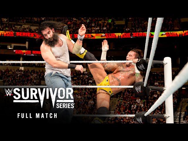 FULL MATCH: CM Punk & Daniel Bryan vs. The Wyatt Family: Survivor Series 2013