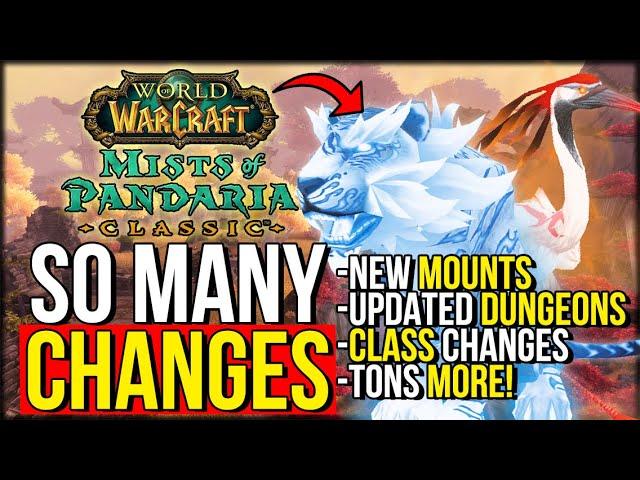 ALL Recent Mists of Pandaria Classic News (you might have missed) | World of Warcraft
