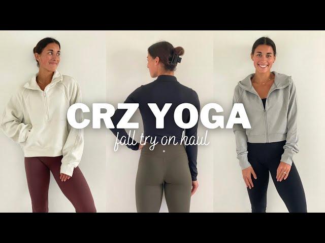 CRZ YOGA FALL HAUL | scuba dupes, yoga pants, the best basics & so much more!!!