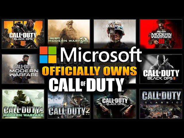 Microsoft Officially Owns Call of Duty (What This Means For COD Moving Forward)