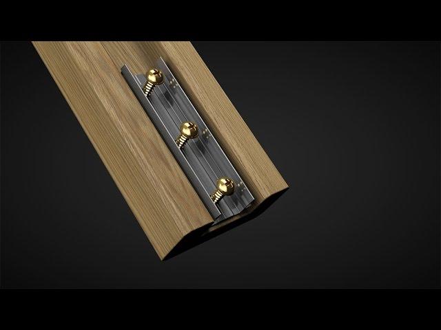 Houten afdekprofielen
