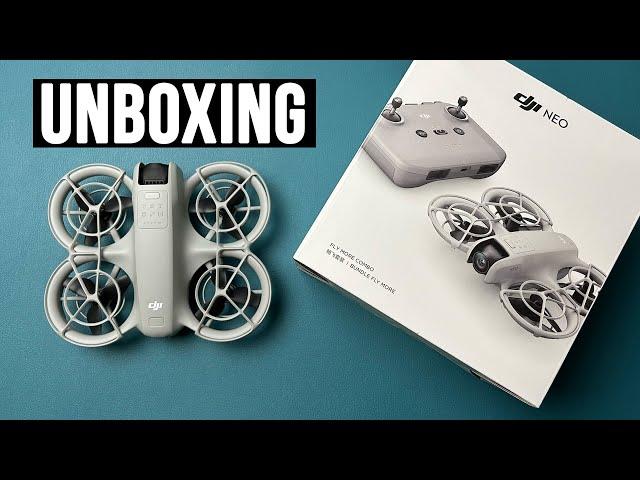 DJI Neo Unboxing.