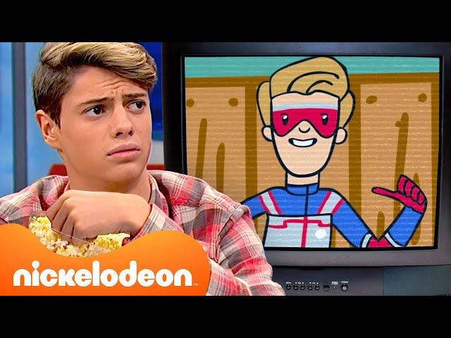 Kid Danger Gets ANIMATED!  & Every TV Moment in Henry Danger | Nickelodeon UK