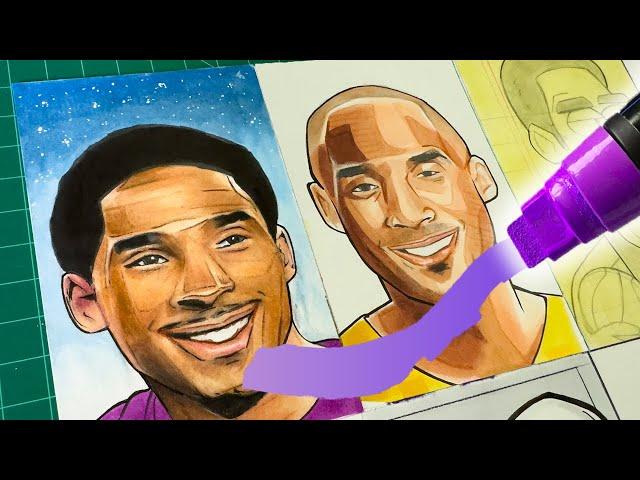 Kobe Bryant Drawn In 8 Crazy Styles! 