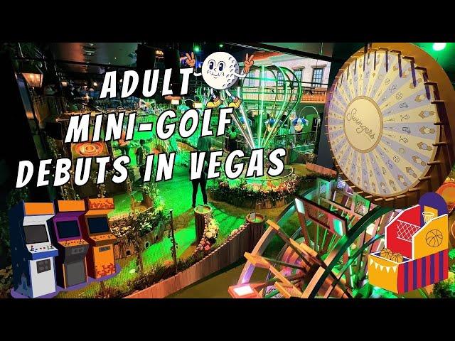 Mini-Golf Concept Swingers Las Vegas Makes Its Debut At Mandalay Bay Resort & Casino