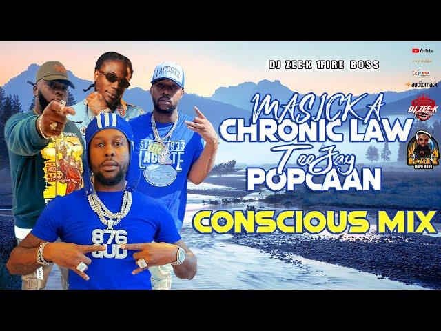 Chronic Law, Popcaan, Teejay, Masicka  Mixtape 2024 | Conscious & Positive Songs {DJ ZEE K}