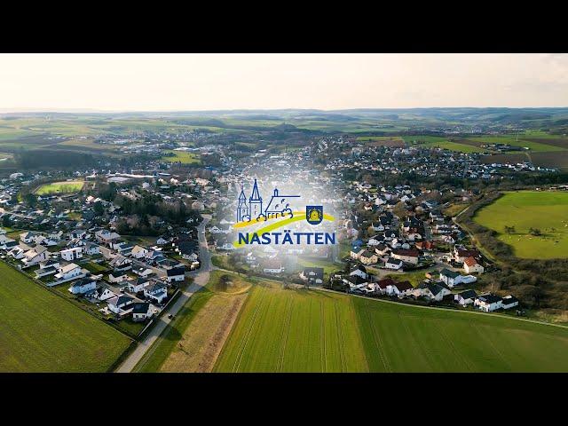 Die Stadt Nastätten im Rhein-Lahn-Kreis aus der Luft | Drohnenaufnahmen