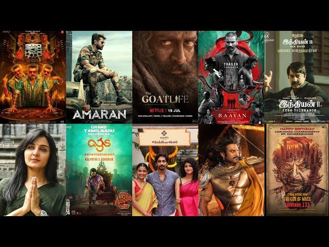 Big Updates:- Amaran | Good Bad Ugly Song | Raayan Trailer | Indian 3 2025? | New OTT Release | Push