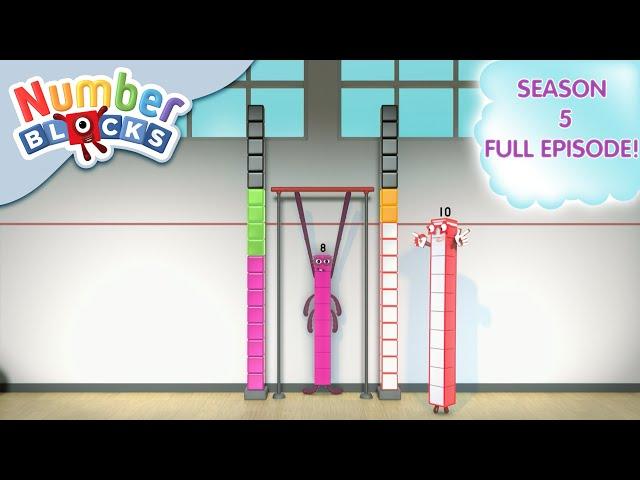 ​@Numberblocks- Ten Vaulting | Shapes | Season 5 Full Episode 6 | Learn to Count