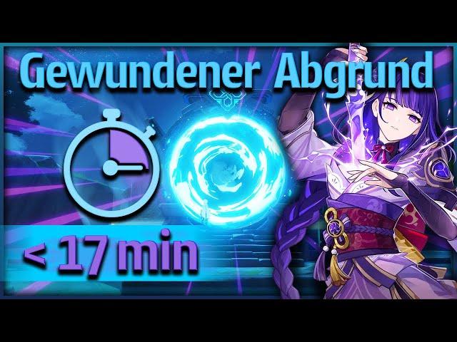 ABYSS in unter 17 MINUTEN - Hardcore CHALLENGE I Genshin Impact Deutsch