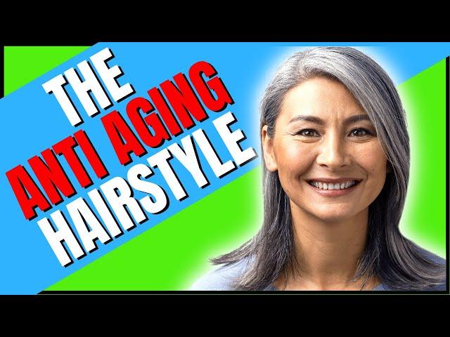The FACELIFT Hairstyle / SIMPLE HACKS REVEALED #antiaging #youthful