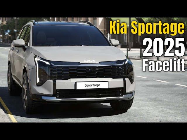 Facelifted 2025 Kia Sportage Revealed in South Korea