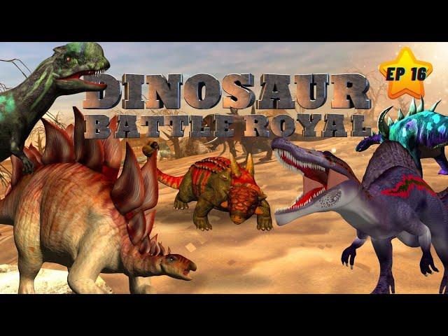 Dinosaur Battle Royal  EP16 #dinosaursbattles #dinosaur #dinosaurs #jurassicworld