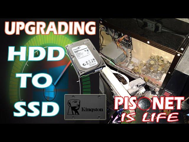 Upgrading hdd to ssd on Pisonet Computer Shop | Cloning using AOMEI Backupper