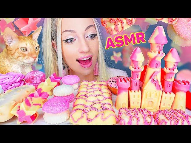 ASMR EATING CHOCOLATE MILKA, ICE CREAM, MARSHMALLOW, 초콜릿 먹방, 마시멜로우, 아이스크림 (MOCHI, DONUTS) MUKBANG 먹방