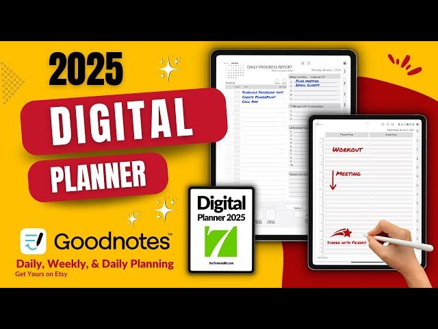 Ultimate Guide: The 7 Minute Life Digital Daily Planner | iPad Tutorial & Productivity Tips for 2025