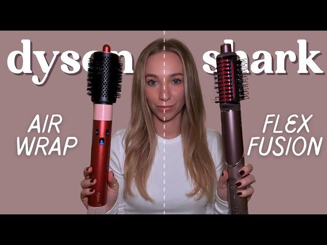 Dyson Airwrap vs. Shark FlexFusion | Battle of the Blowdry Brushes!