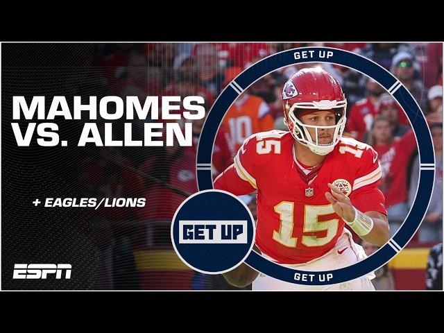 Patrick Mahomes vs. Josh Allen: Storylines GALORE for Chiefs vs. Bills  | Get Up