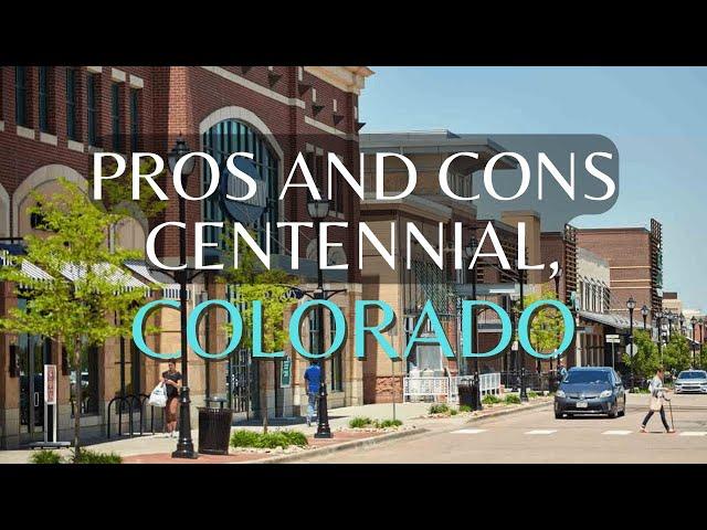 Pros and Cons of living in Centennial, Colorado #shorts