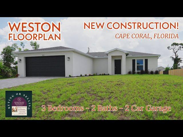 Cape Coral New Construction 3 Bedrooms / 2 Baths / 2 Car Garage